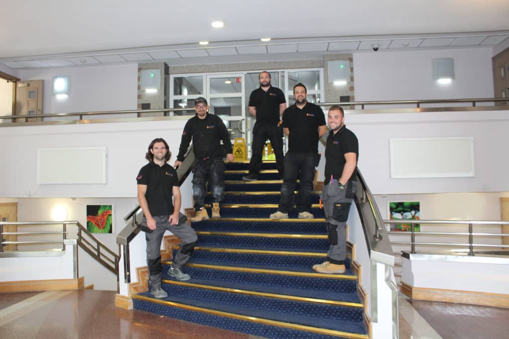 Cotswold Heating Solutions Abbey Road Team Photo