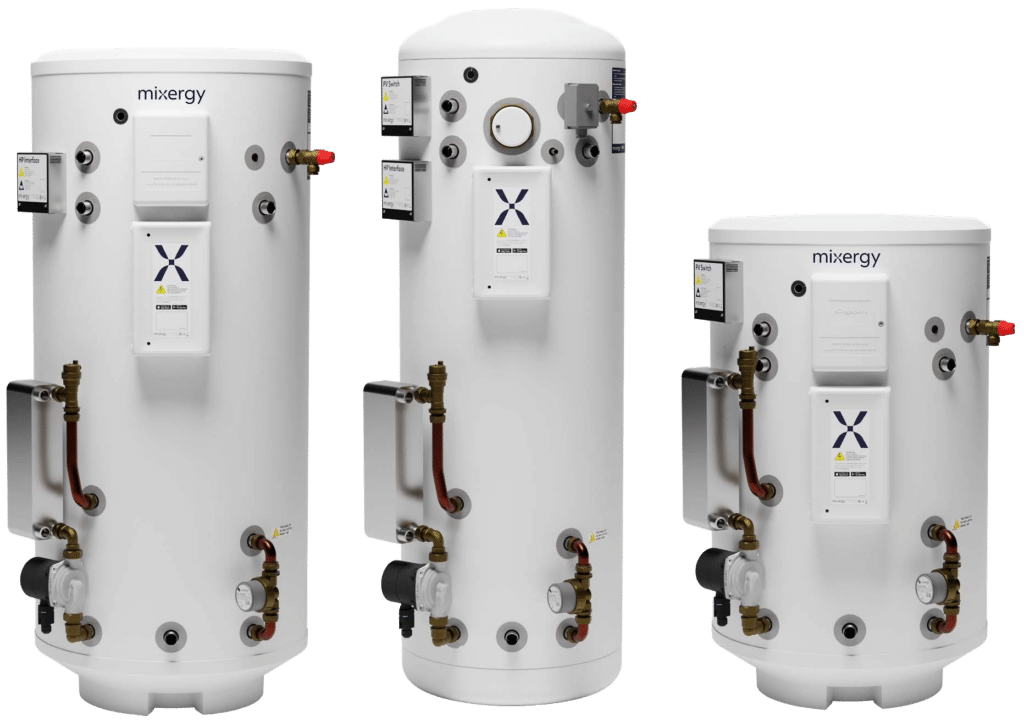Mixergy Hot Water Tank Range