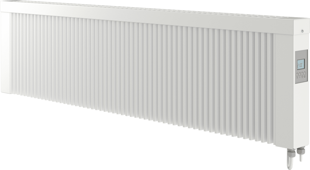 Low height/compact RadTherm electric radiator