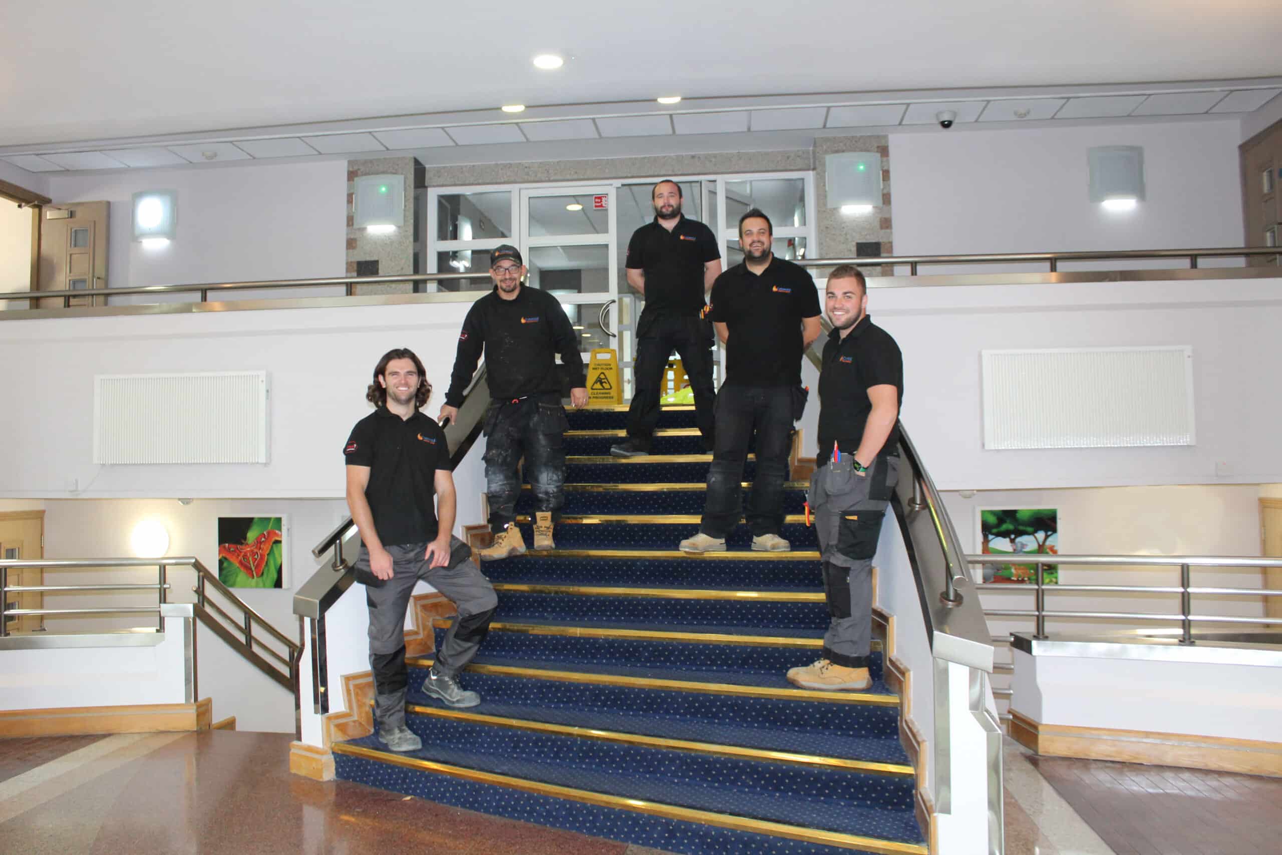 Cotswold Heating Solutions Abbey Road Team Photo